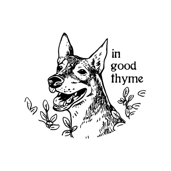 In Good Thyme healthy dog food logo